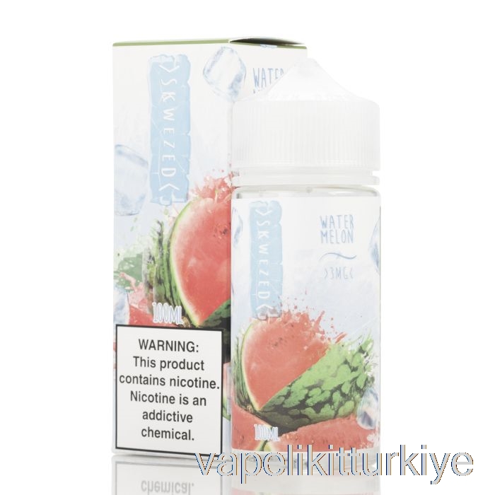 Vape Türkiye Buzlu Karpuz - Skwezed E-likit - 100ml 3mg